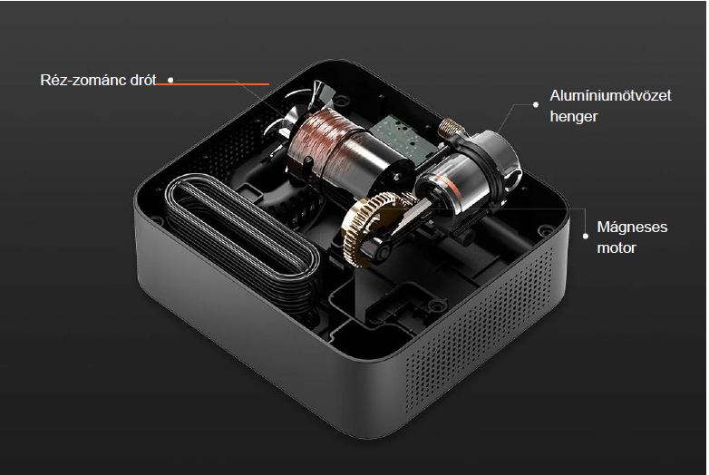 Xiaomi 70mai Air Compressor Lite TP03 hordozható kompresszor pumpa